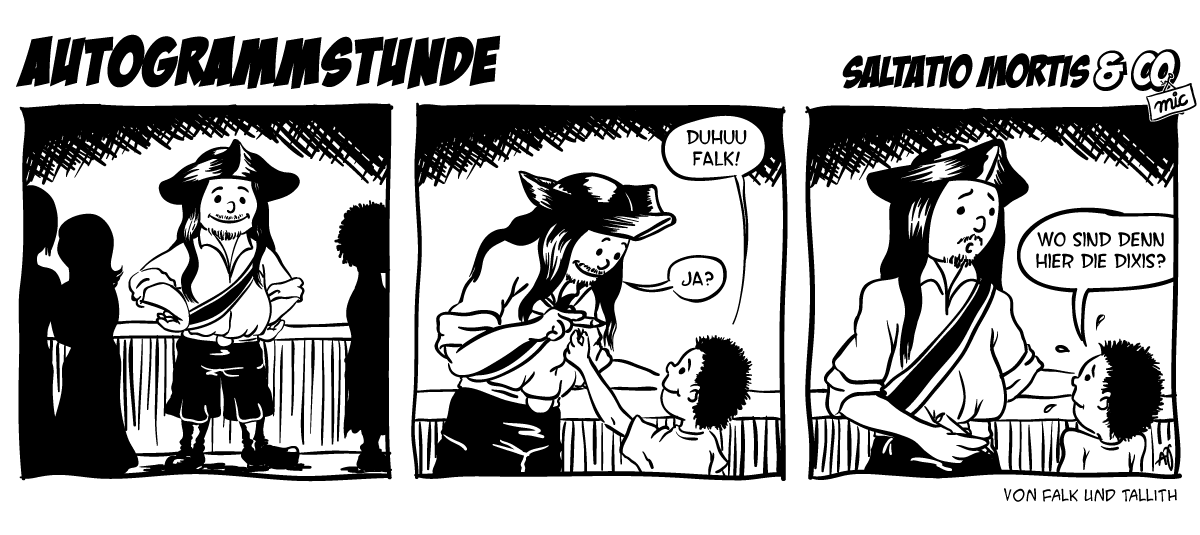 Co(mic) Strip: Autogrammstunde