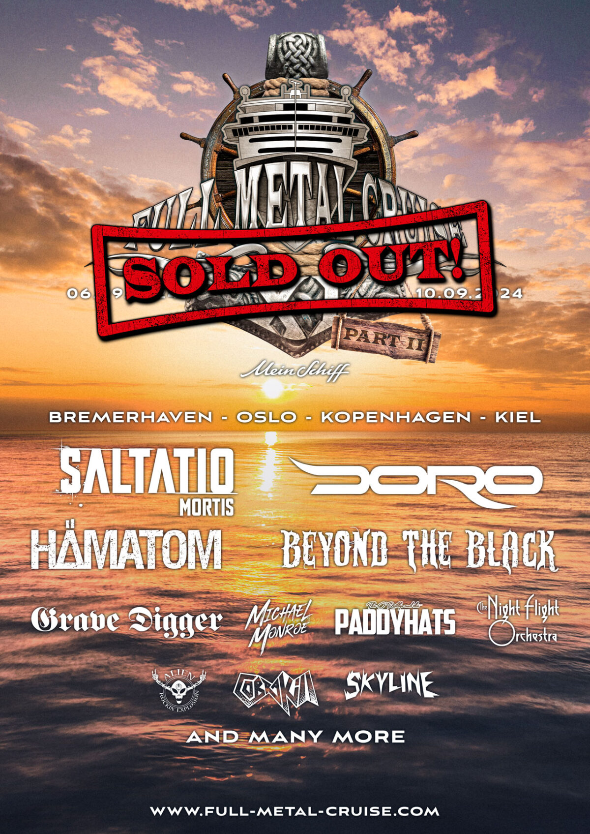 Full Metal Cruise XI Saltatio Mortis