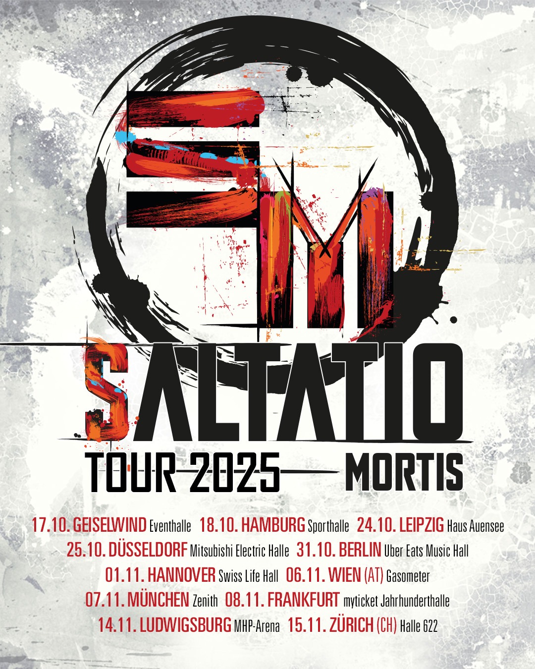Tour 2025 Saltatio Mortis Tour 2025